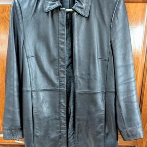 Anne Klein Black Leather Jacket